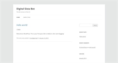 Desktop Screenshot of digitalsistabot.net